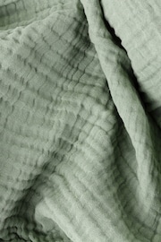 Yard Lark 4 Layer Muslin Crinkle Cotton Throw - 圖片 5，共 6