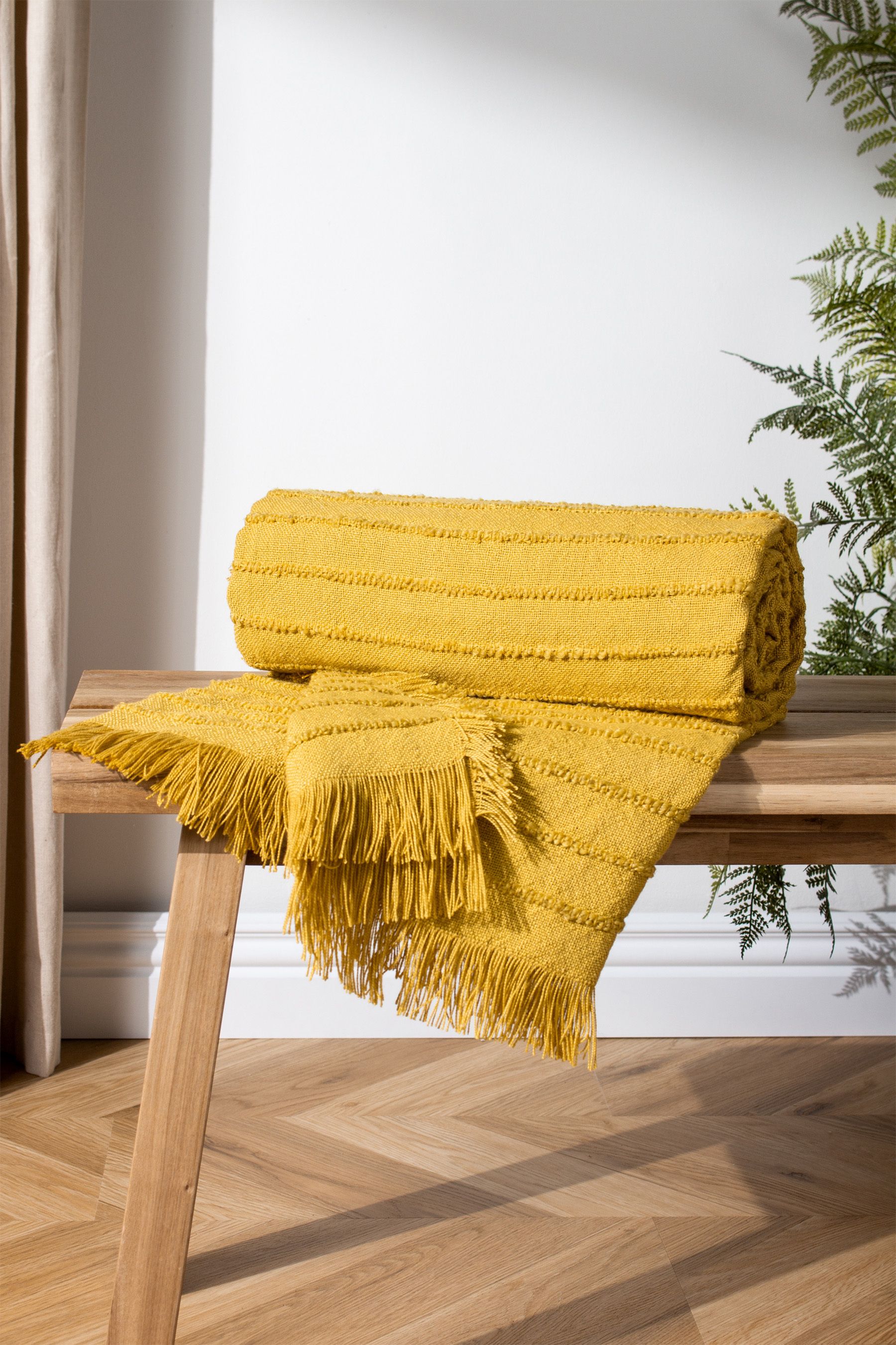 Next yellow throw top