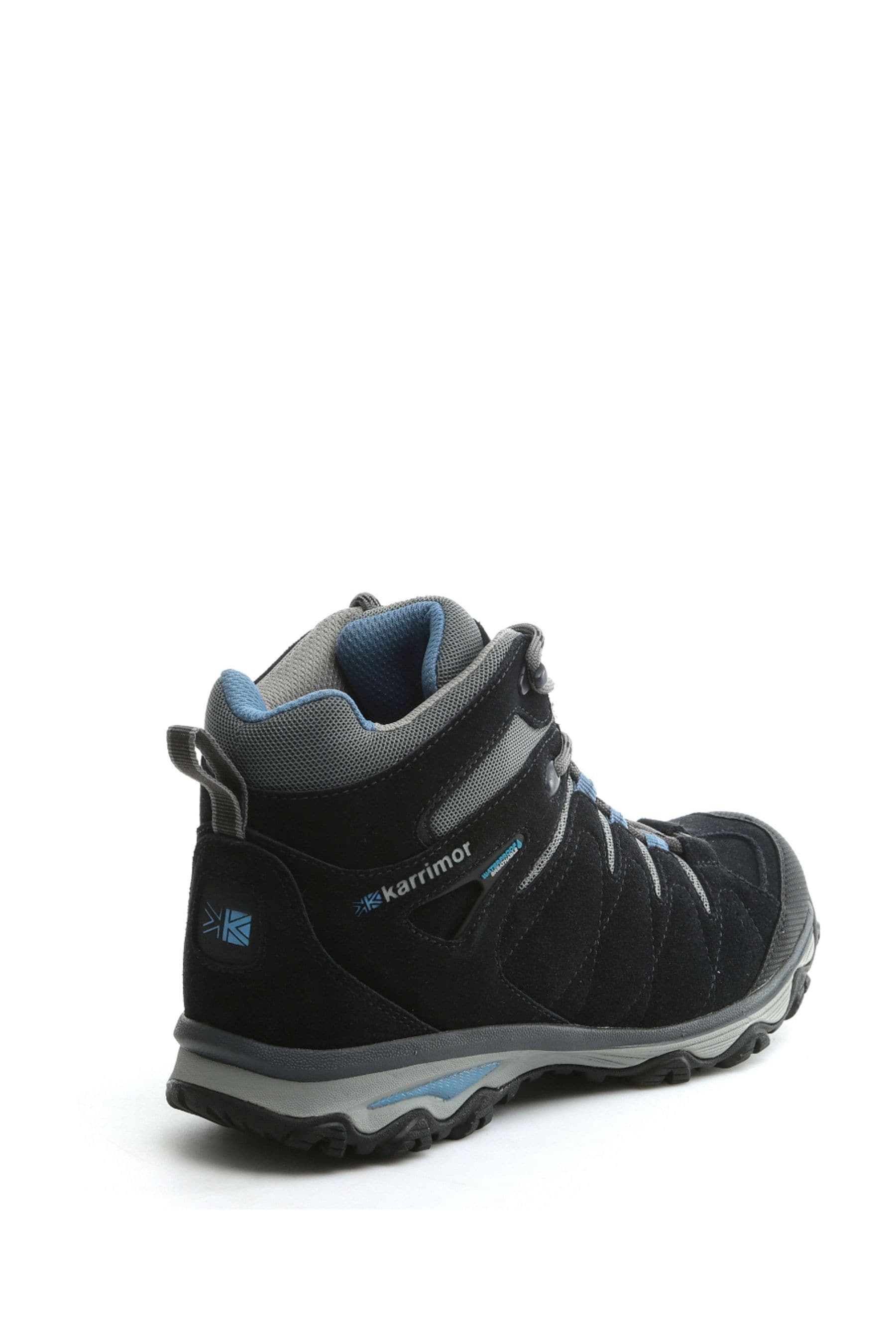 Buy Karrimor Womens Blue Rona Mid Ladies Weathertite Waterproof Leather Boots from Next Luxembourg