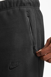 Nike Black Club Fleece + Polar Fleece Joggers - Image 3 of 3