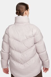 Nike Cream Therma-FIT Sportswear Eco Down GS Wind Puffer Jacket - Image 2 of 8