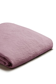 Piglet in Bed Raspberry Linen Duvet Cover - Image 2 of 4