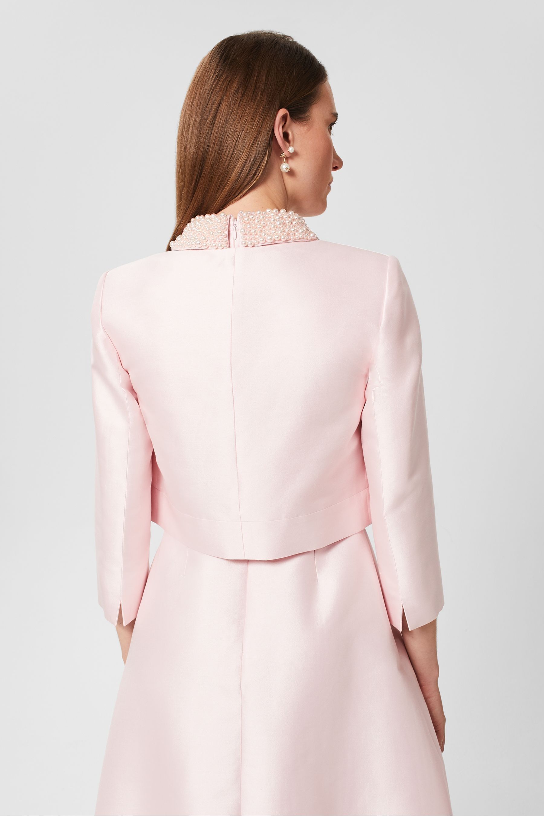 Buy Hobbs Pink Marcella Jacket from Next Ireland