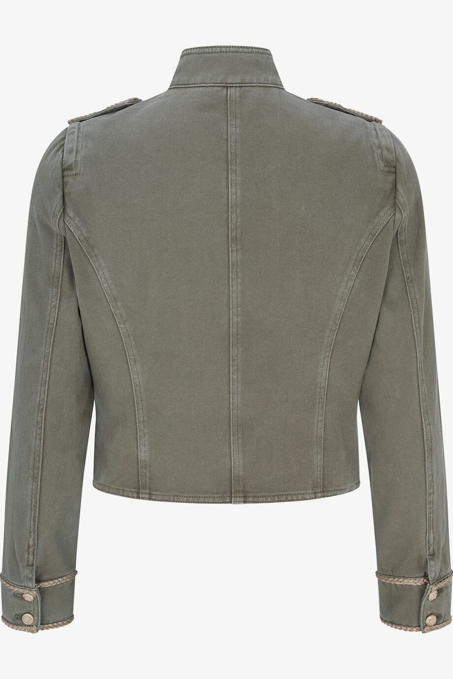Fitted military blazer shop