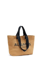 AllSaints Black Ali Canvas Tote Bag - Image 4 of 5