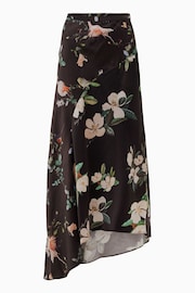 AllSaints Black Luisa Fabia Skirt - Image 6 of 6