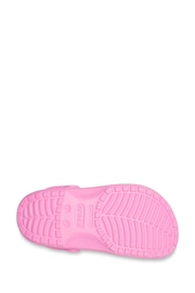 Crocs Pink Classic Kids Unisex Clogs - Image 10 of 11