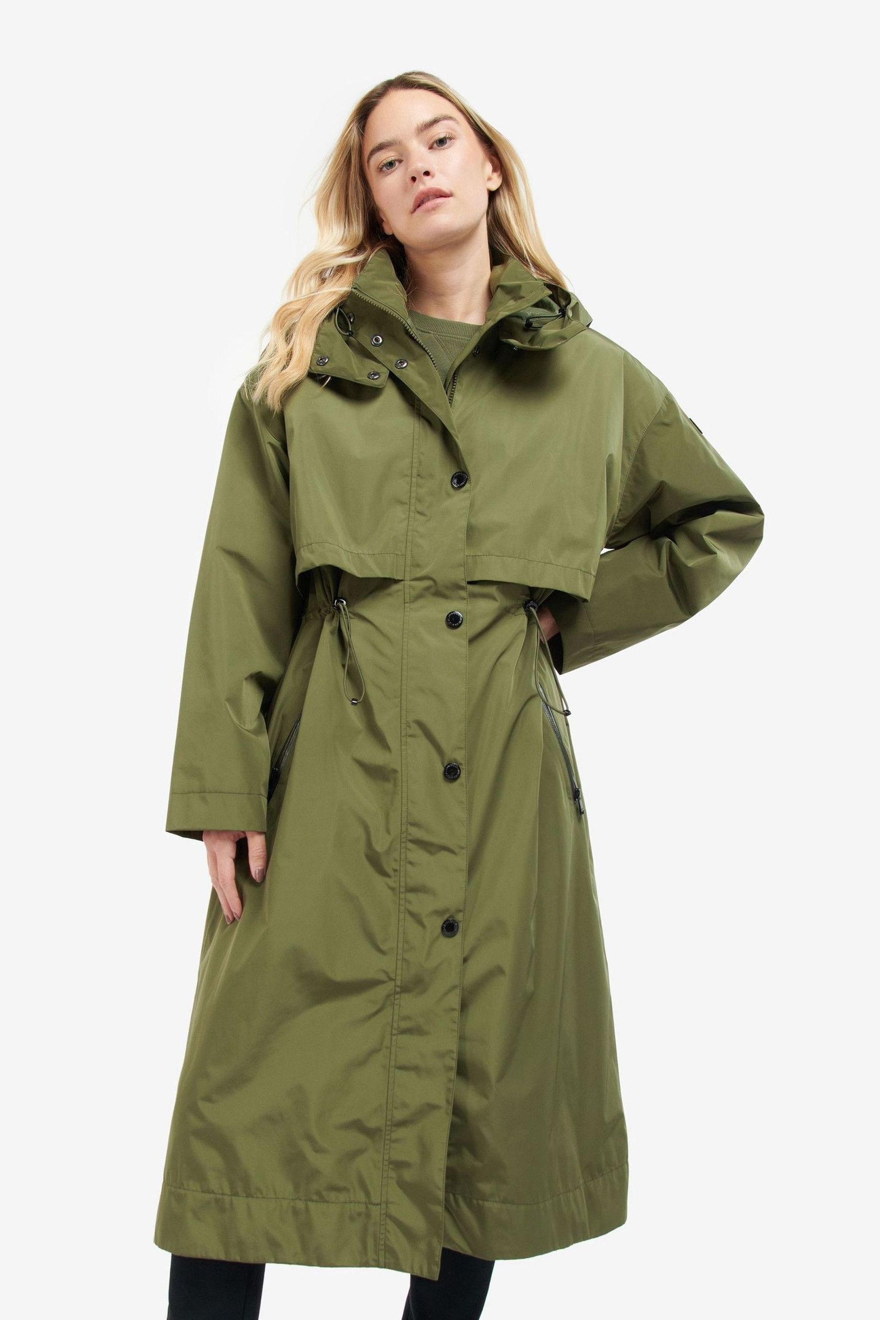 Barbour international green store