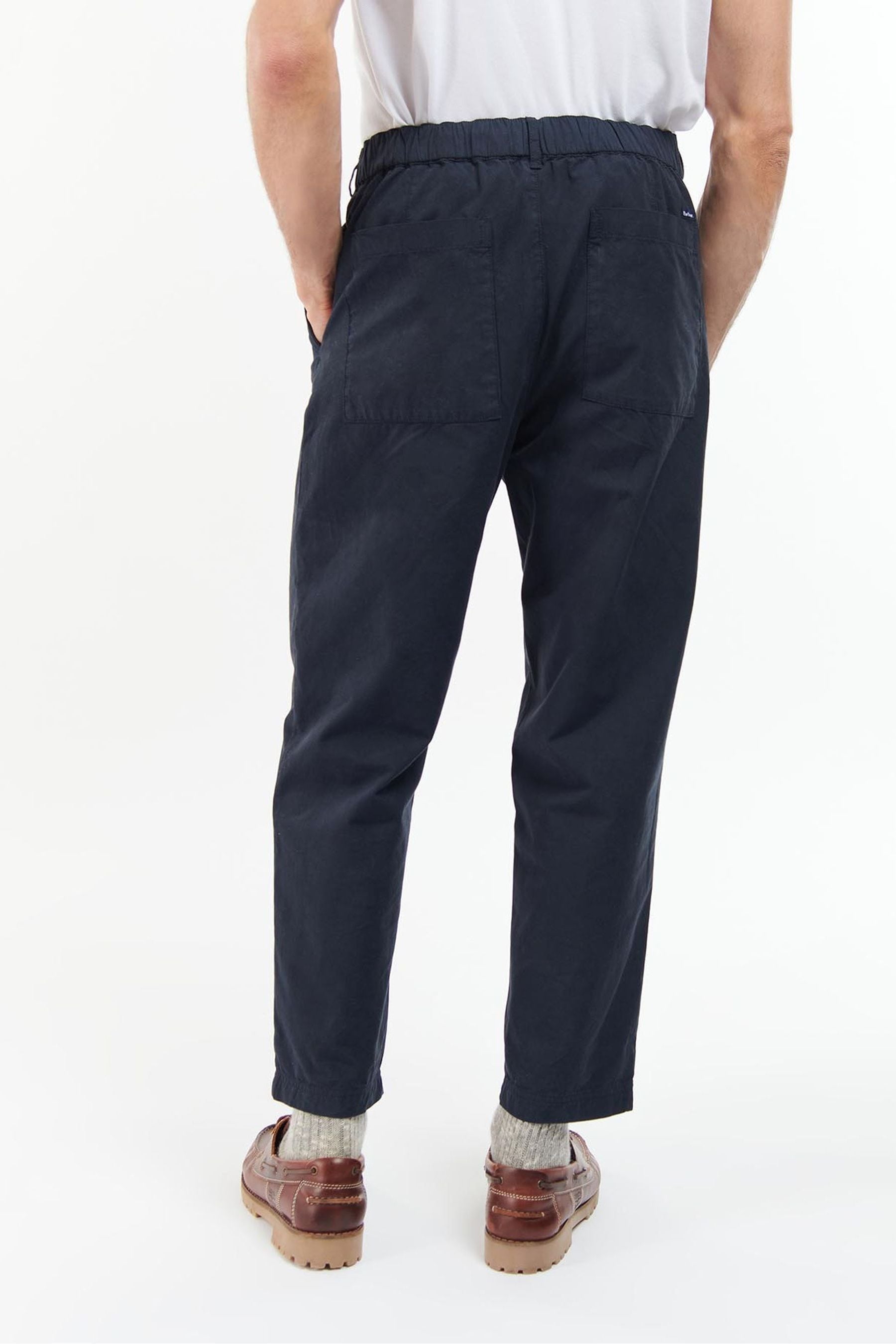 Buy Barbour Blue 100 Cotton Highgate Twill Trousers from the Next UK online shop