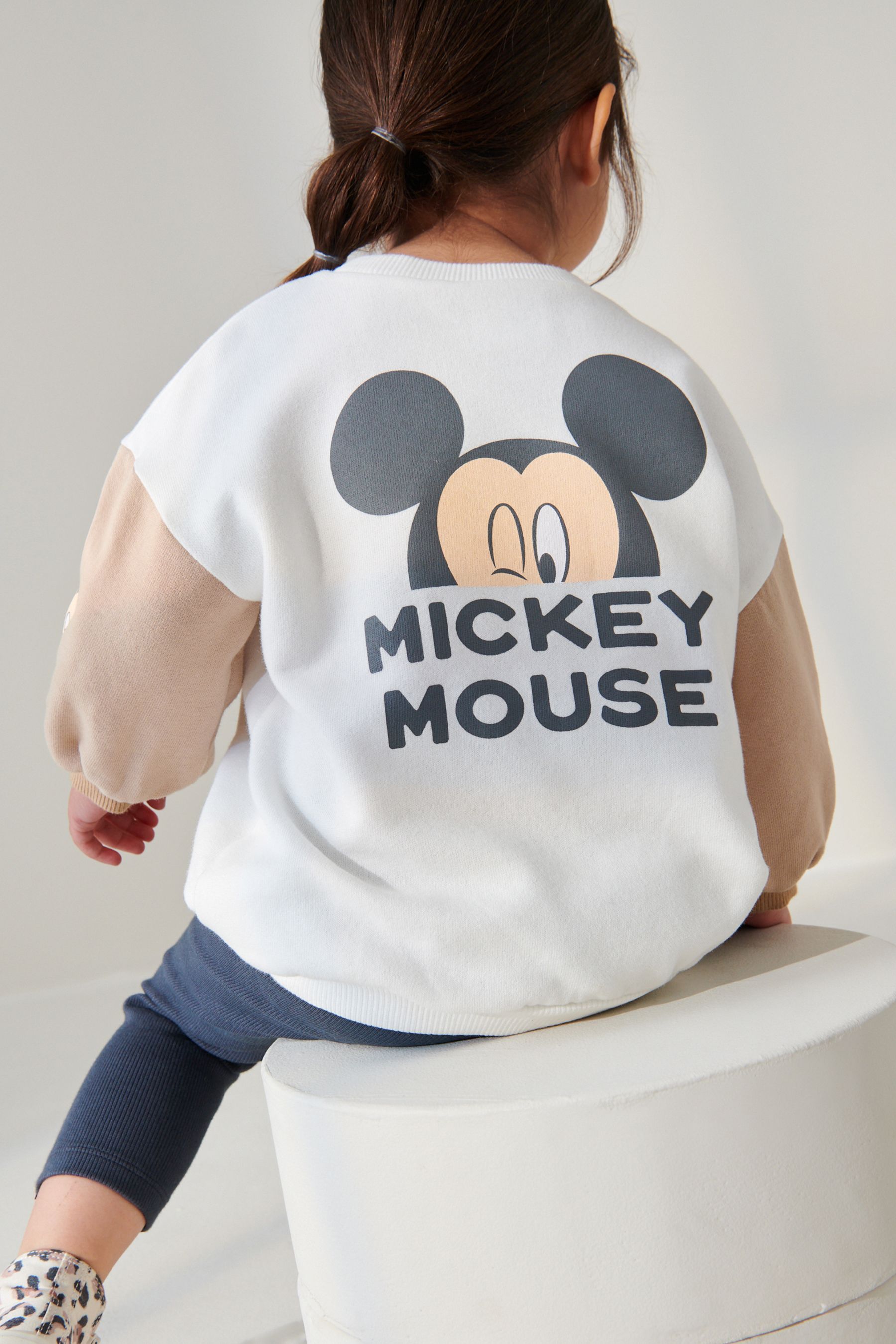 Buy Mickey Mouse Disney Jumper and Leggings Set 3mths 7yrs from Next Luxembourg