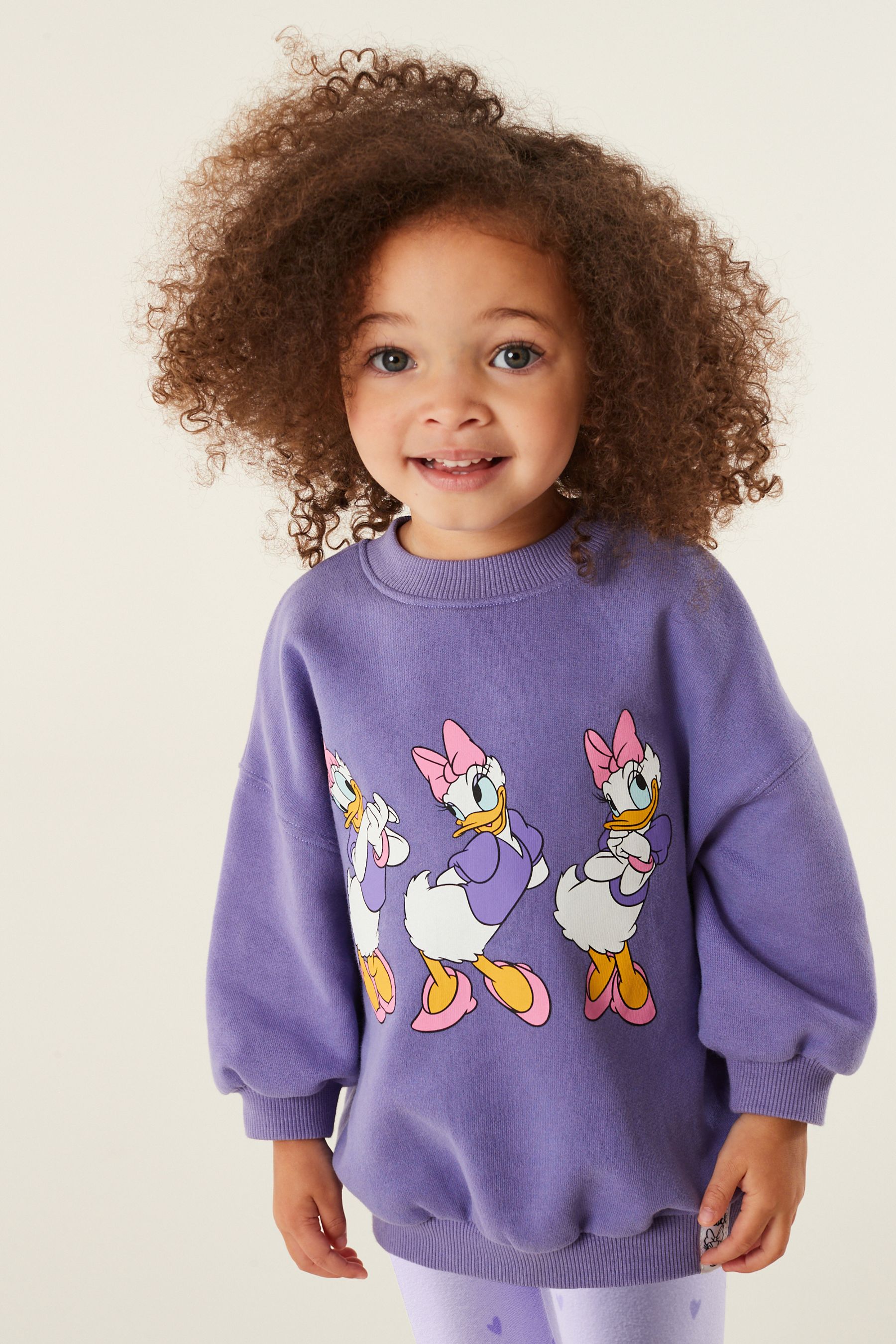 Buy Daisy Duck Purple Disney Jumper and Leggings Set 3mths 7yrs from Next Luxembourg