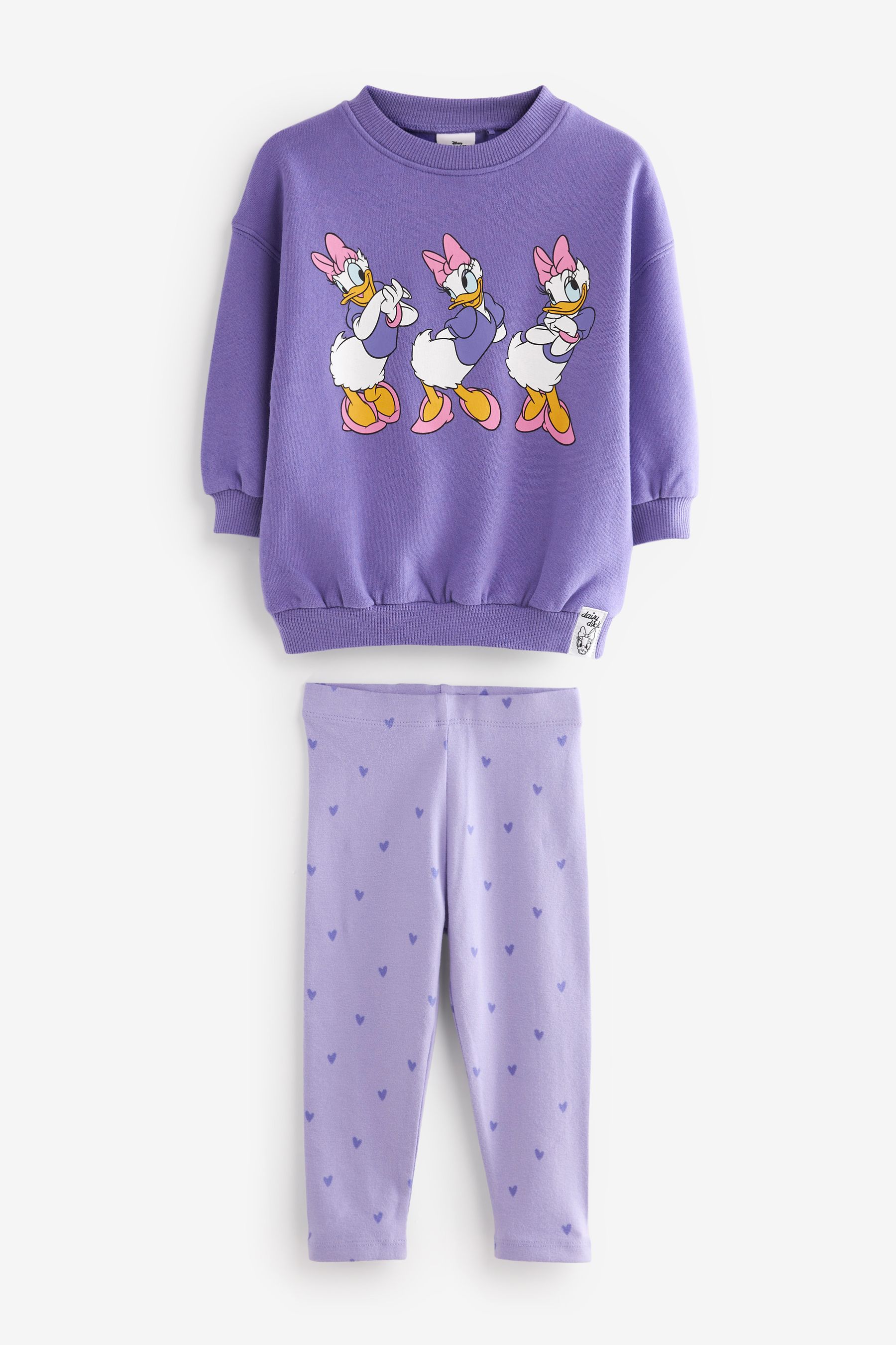 Buy Daisy Duck Purple Disney Jumper and Leggings Set 3mths 7yrs from Next Luxembourg