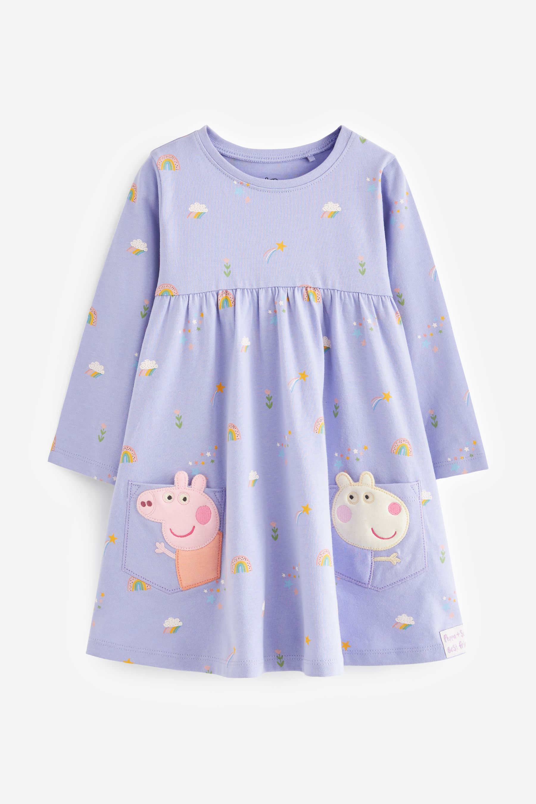 Buy Lilac Peppa Pig Jersey Dress 3mths 7yrs from Next Luxembourg