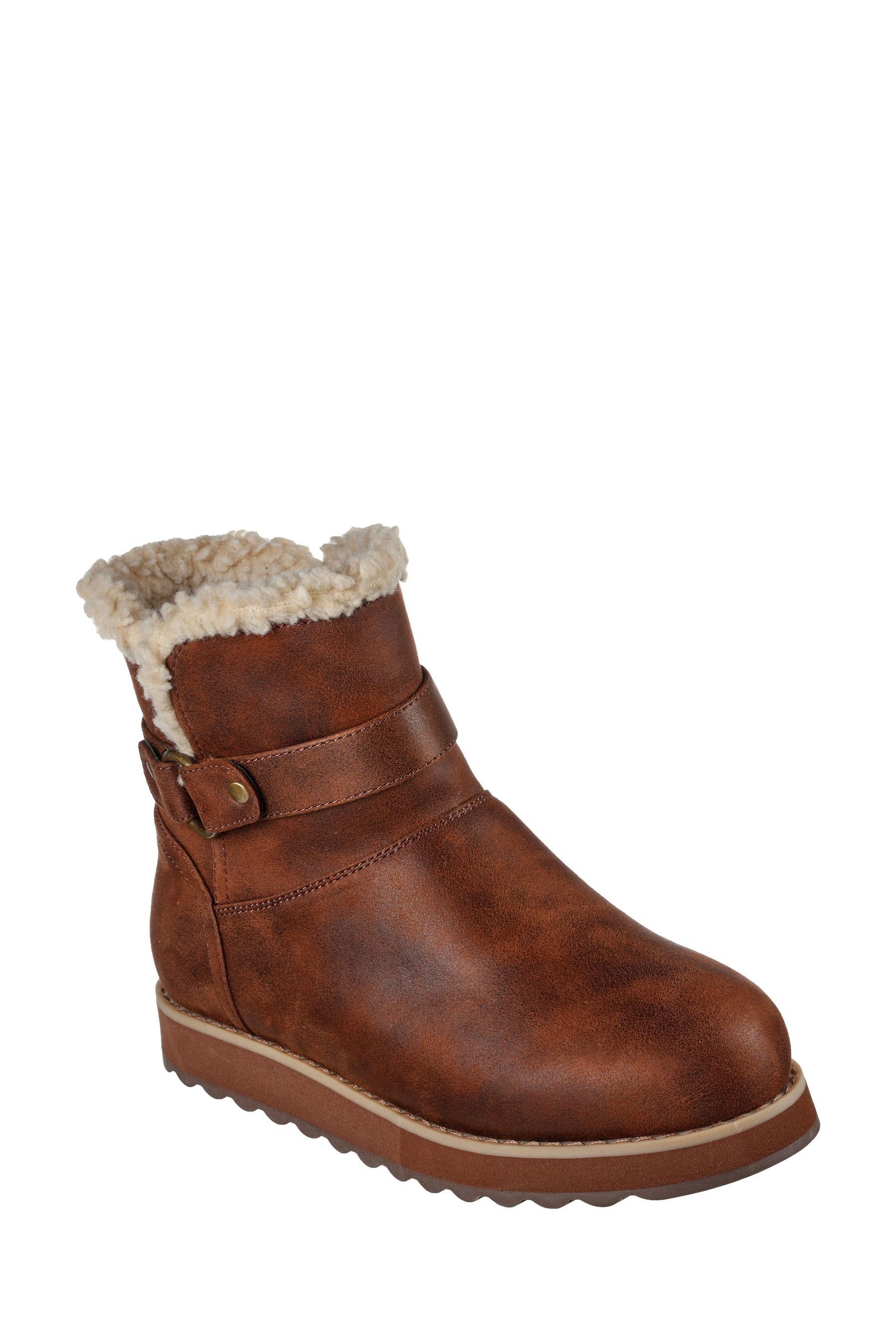 Buy Skechers Brown Wide Fit Keepsake Boots from Next USA
