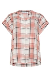 M&Co Pink Short Sleeve Checked Shirt - Image 5 of 5