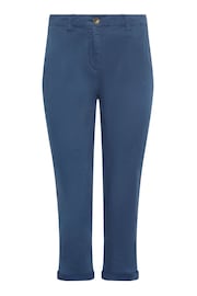 M&Co Blue Belt Loop Pocket Chino Trousers - Image 5 of 5