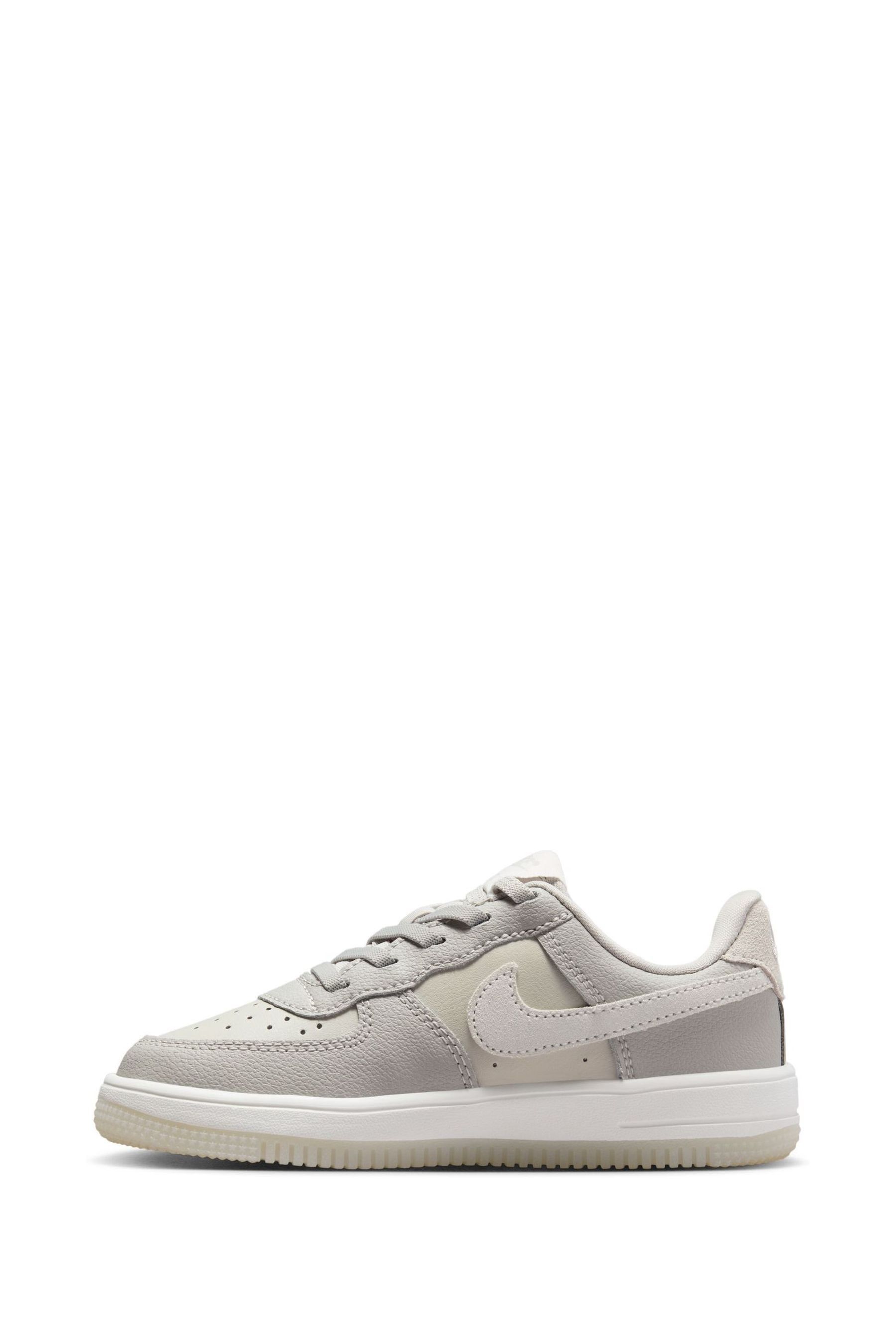 Buy Nike Grey Junior Air Force 1 Low LV8 EasyOn Trainers from Next Luxembourg