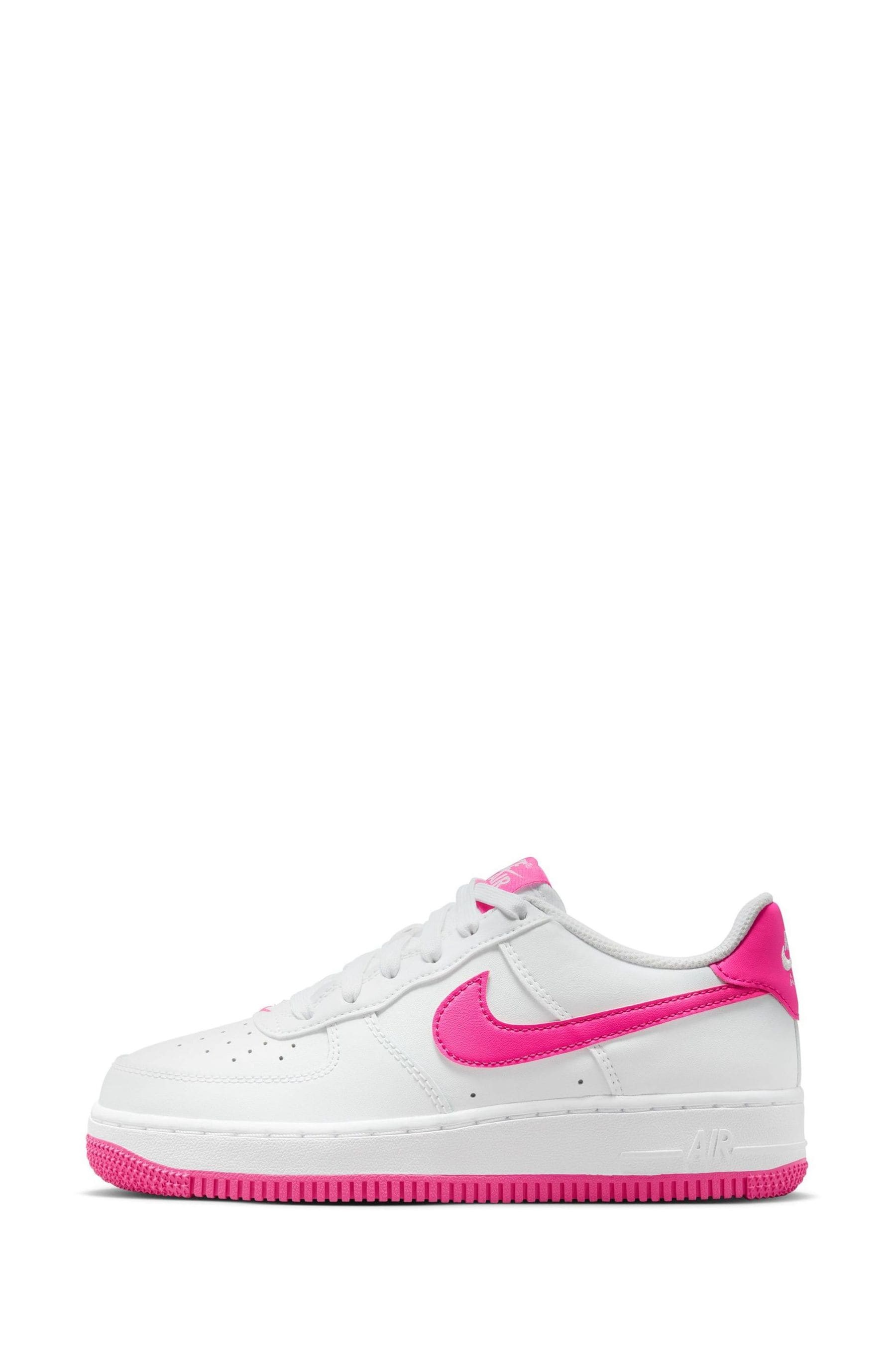 Bright pink air force ones deals