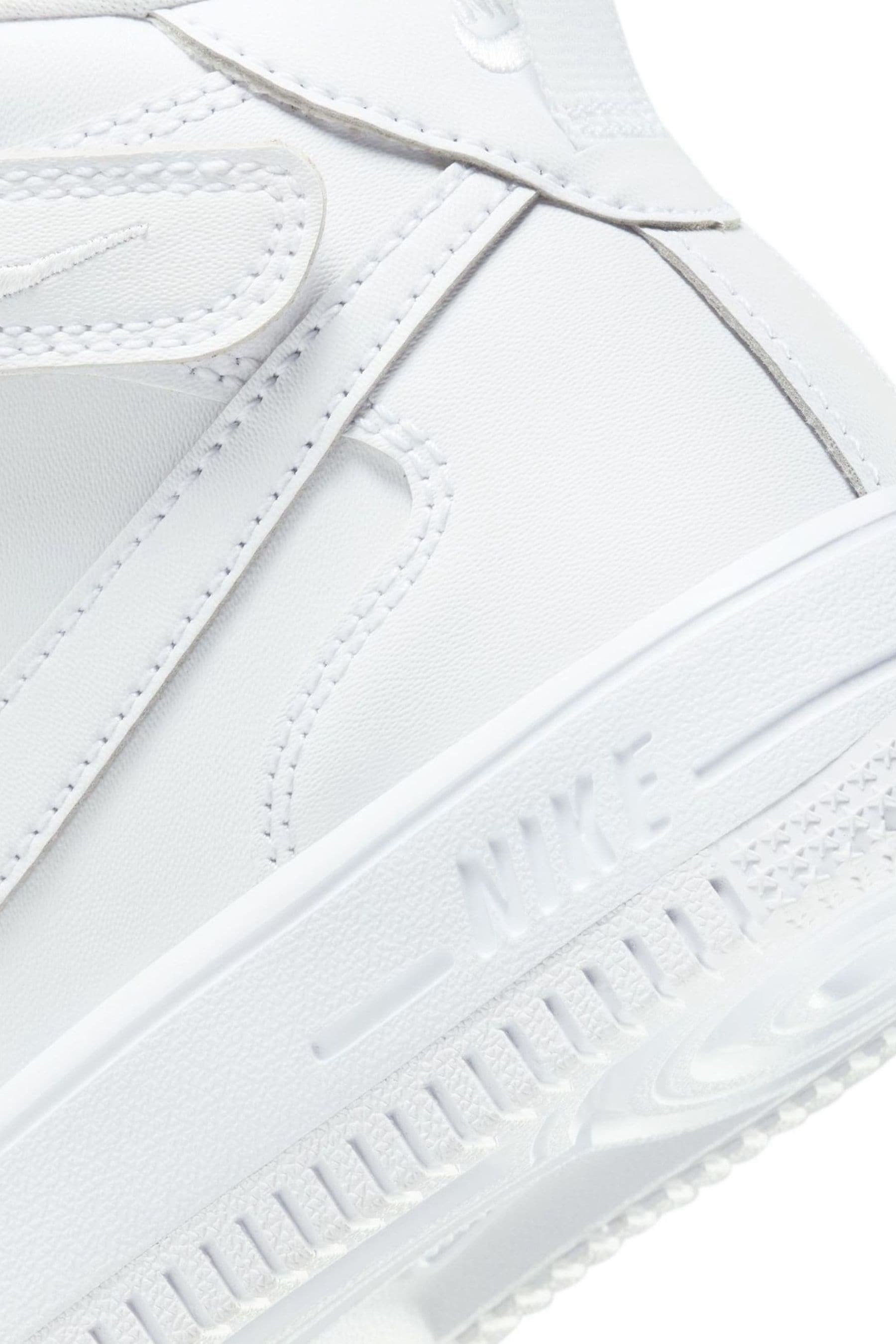 Buy Nike White Junior Air Force 1 Mid EasyOn Trainers from Next Georgia