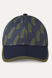 Sealskinz Blue Kettlestone Waterproof Foldable Peak Leaf Print Cap - Image 3 of 3