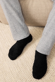 Black Cosy Bed Socks 2 Pack - Image 3 of 5