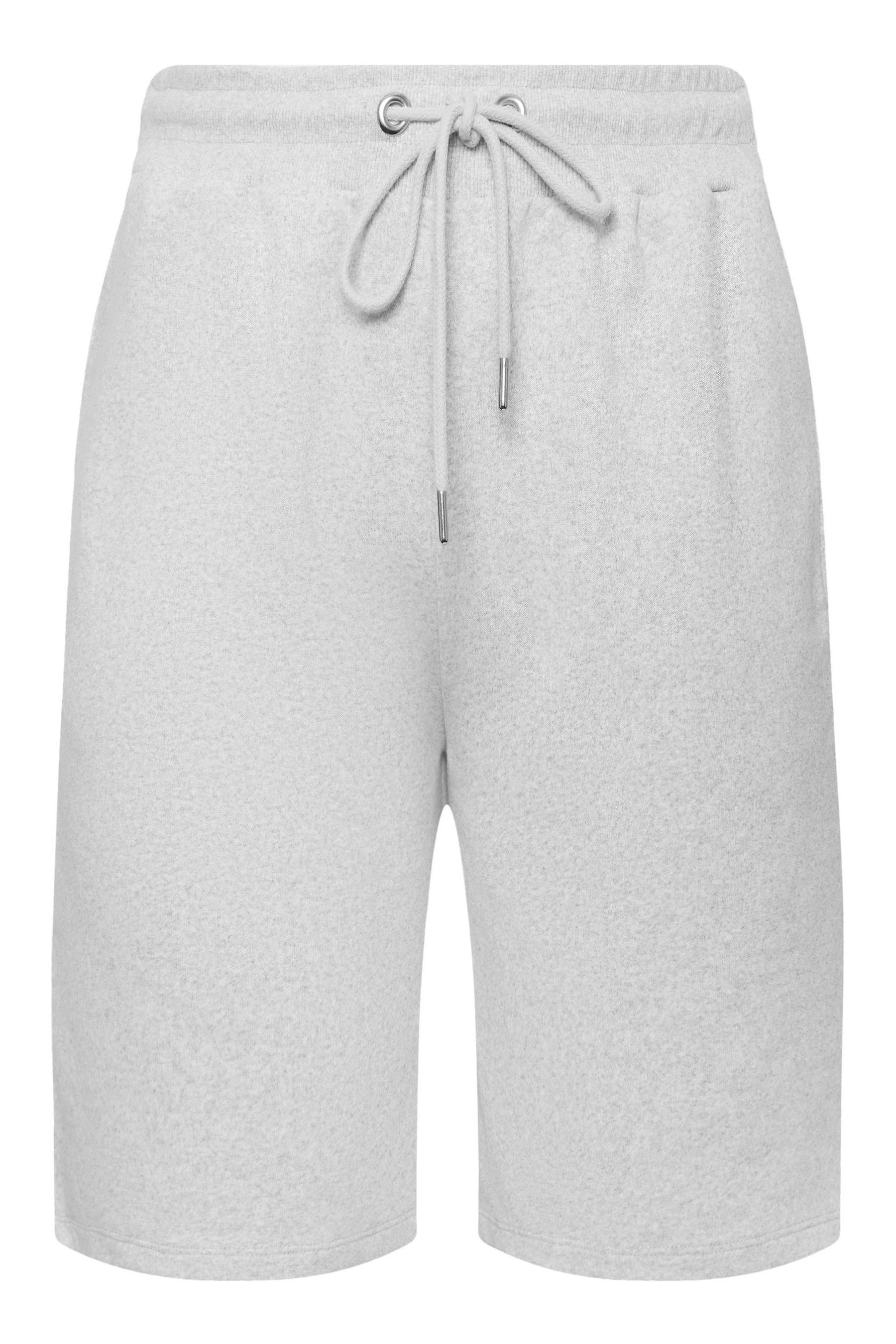 Buy Yours Curve Light Grey Elasticated Jogger Shorts from Next United Arab Emirates