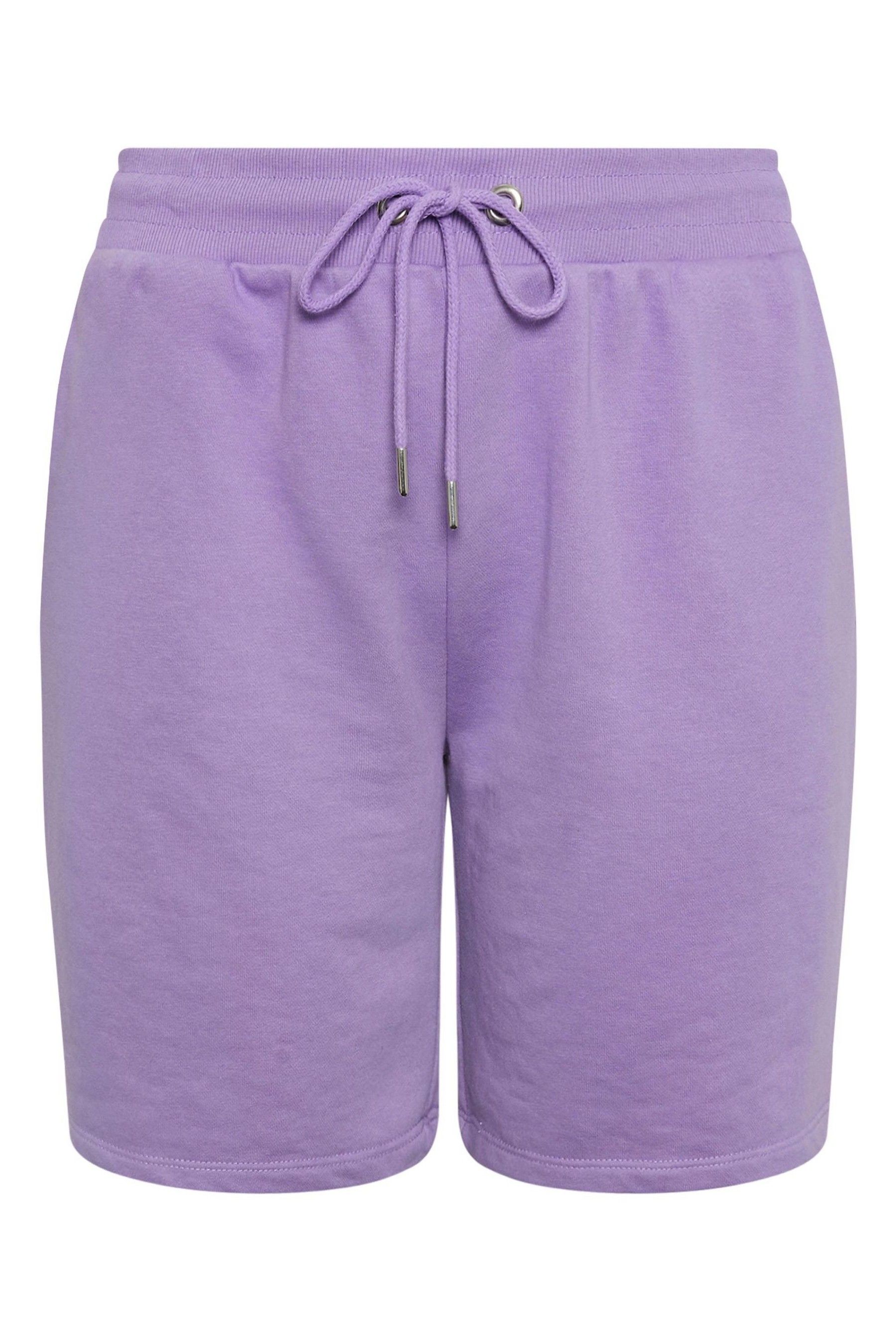 Purple jogger shorts 2025