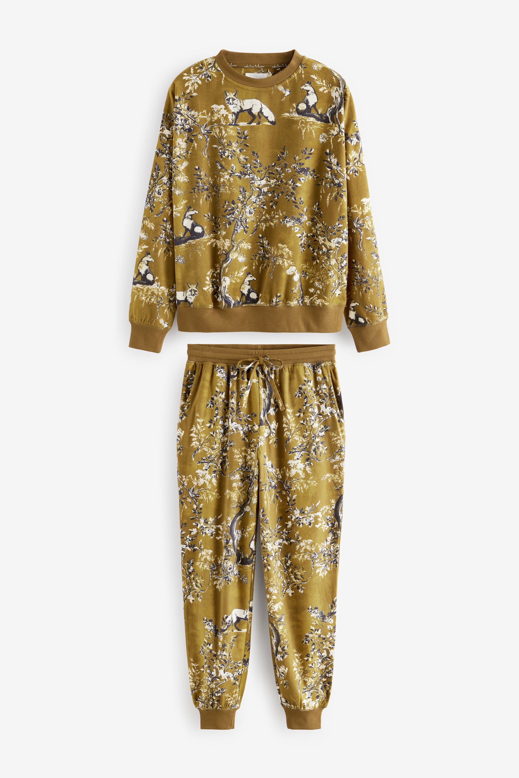 Cosy fox pyjamas sale