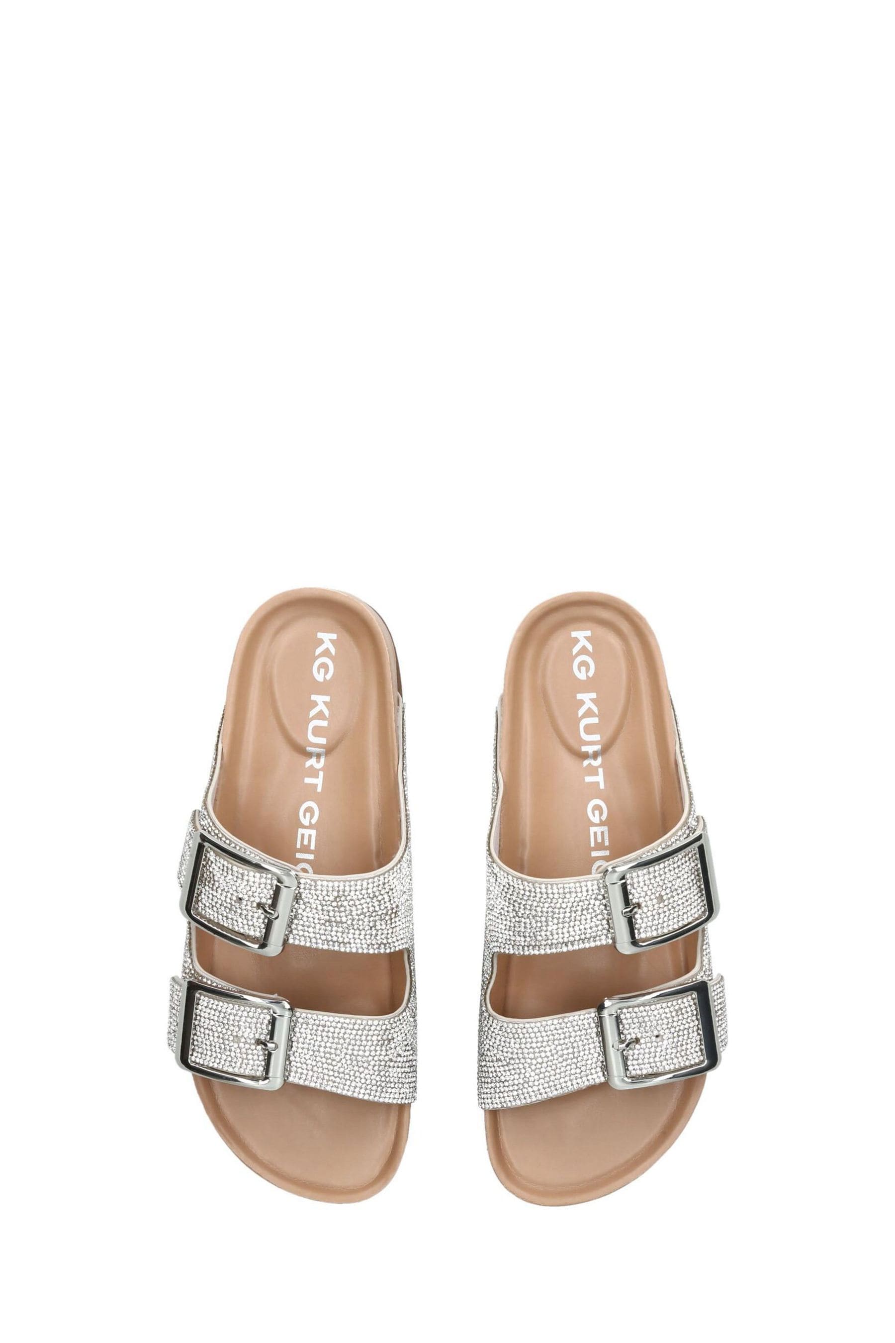 Buy KG Kurt Geiger Silver Ramona Bling Sandals from Next Canada