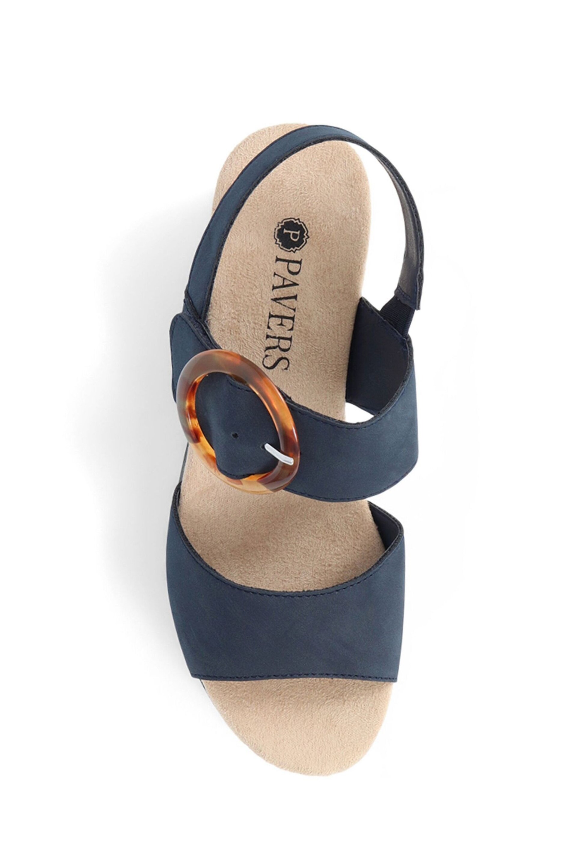 Pavers Touch Fasten Platform Sandals - Image 3 of 5