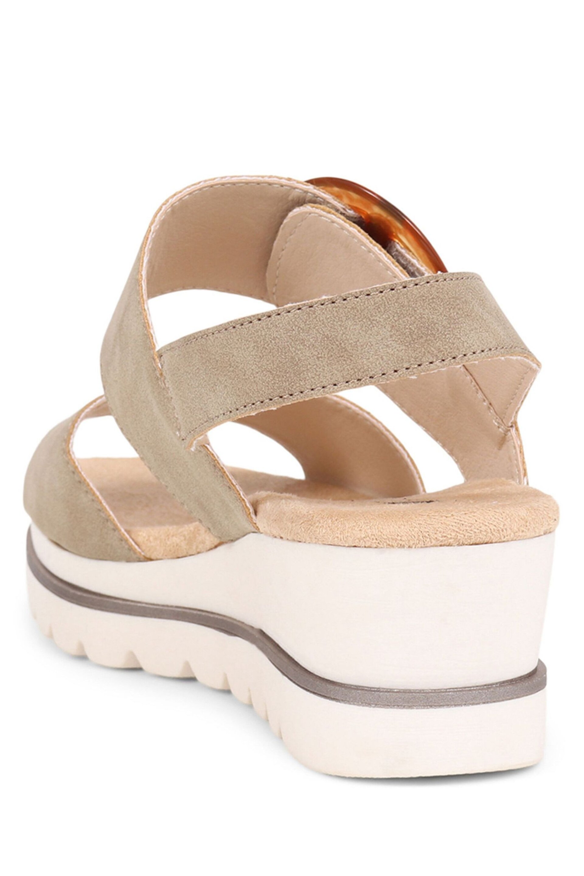 Pavers Touch Fasten Platform Sandals - Image 3 of 5