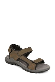 Pavers Green Pavers Adjustable Leather Walking Sandals - Image 2 of 5