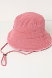 FatFace Pink Bucket Hat - Image 2 of 3