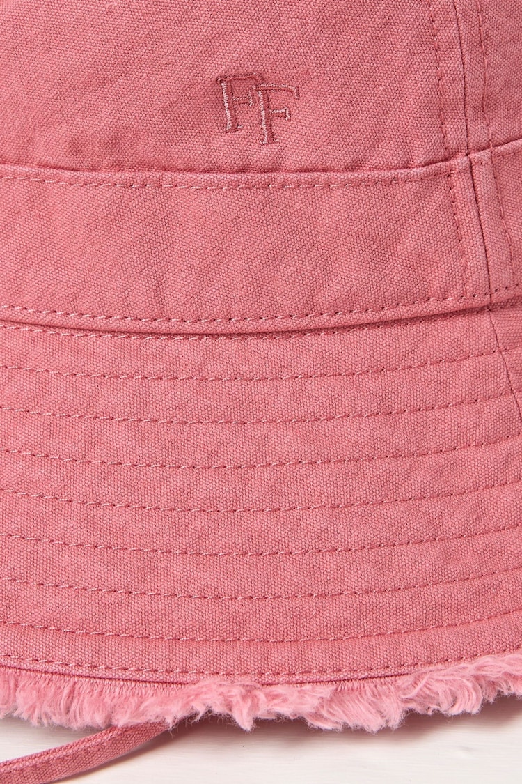 FatFace Brisbane Pink Bucket Hat - Image 3 of 3