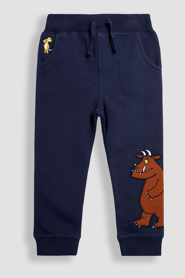 JoJo Maman Bébé Gruffalo Appliqué Joggers With Pet In Pocket - Image 1 of 3