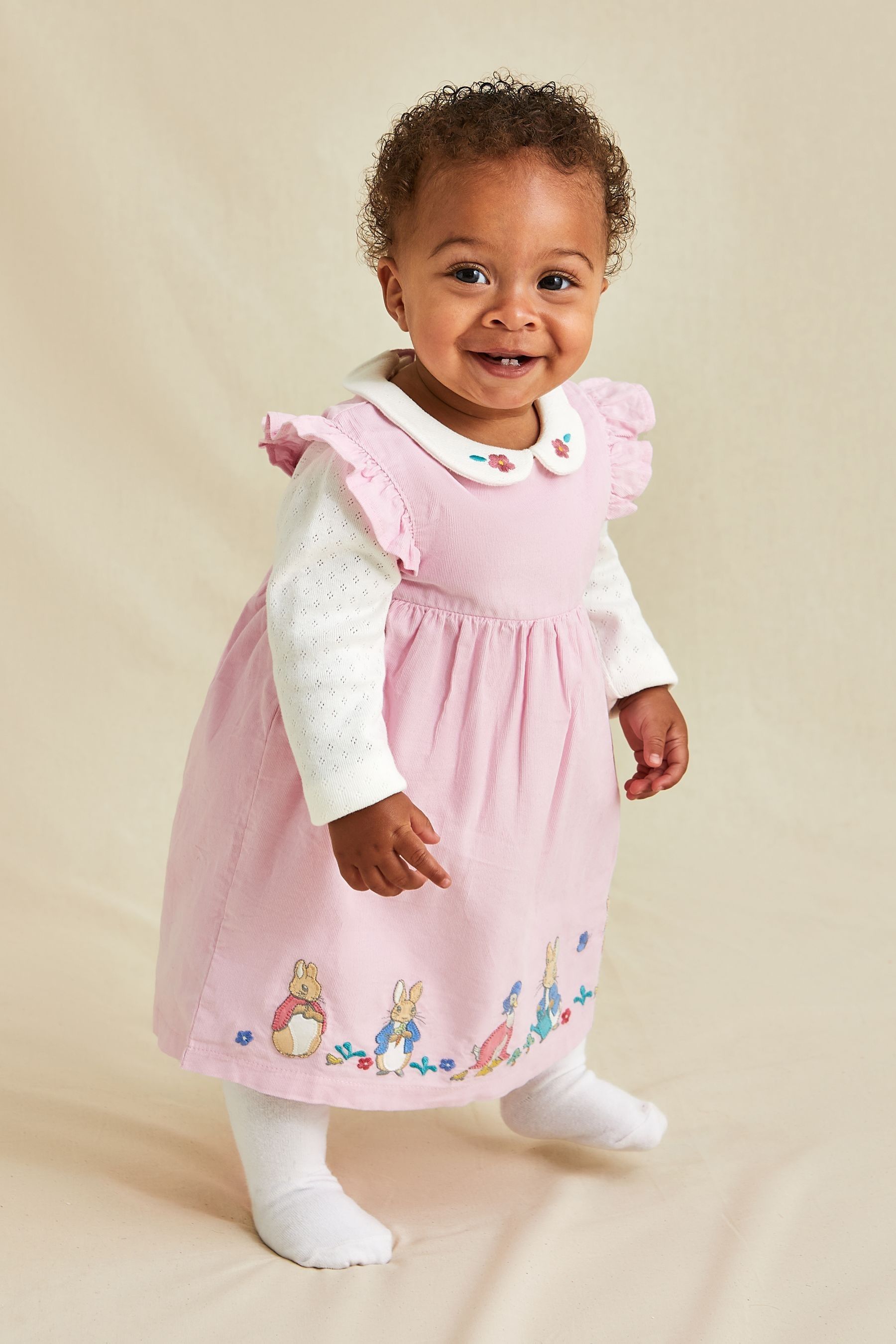 Pink infant dress discount