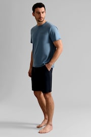 Ted Baker Blue T-Shirt and Shorts Set - Image 3 of 7