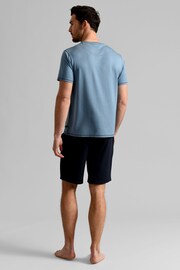 Ted Baker Blue T-Shirt and Shorts Set - Image 4 of 7