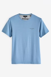 Ted Baker Blue T-Shirt and Shorts Set - Image 6 of 7