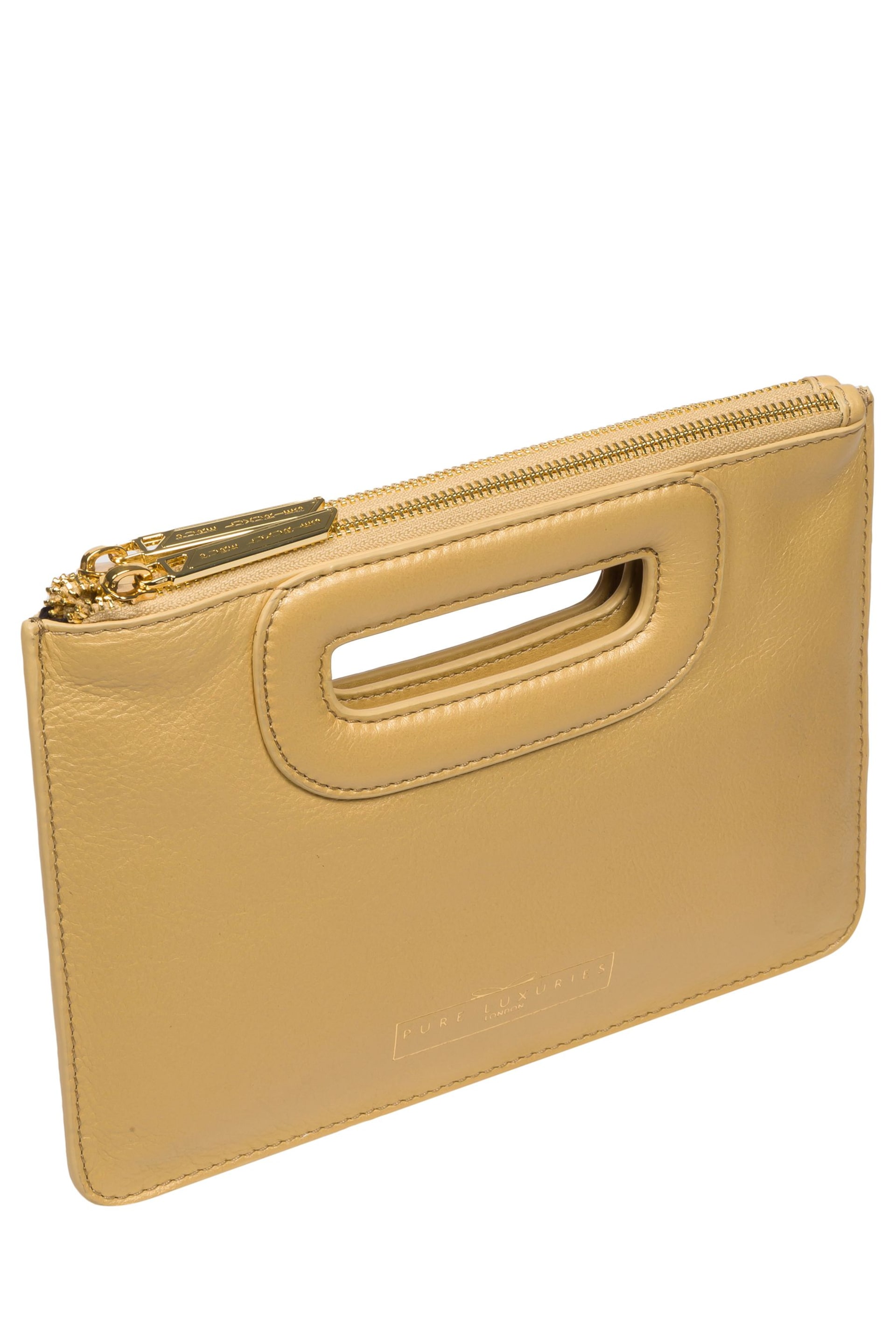 Pure Luxuries London Esher Leather Clutch Bag - Image 4 of 6