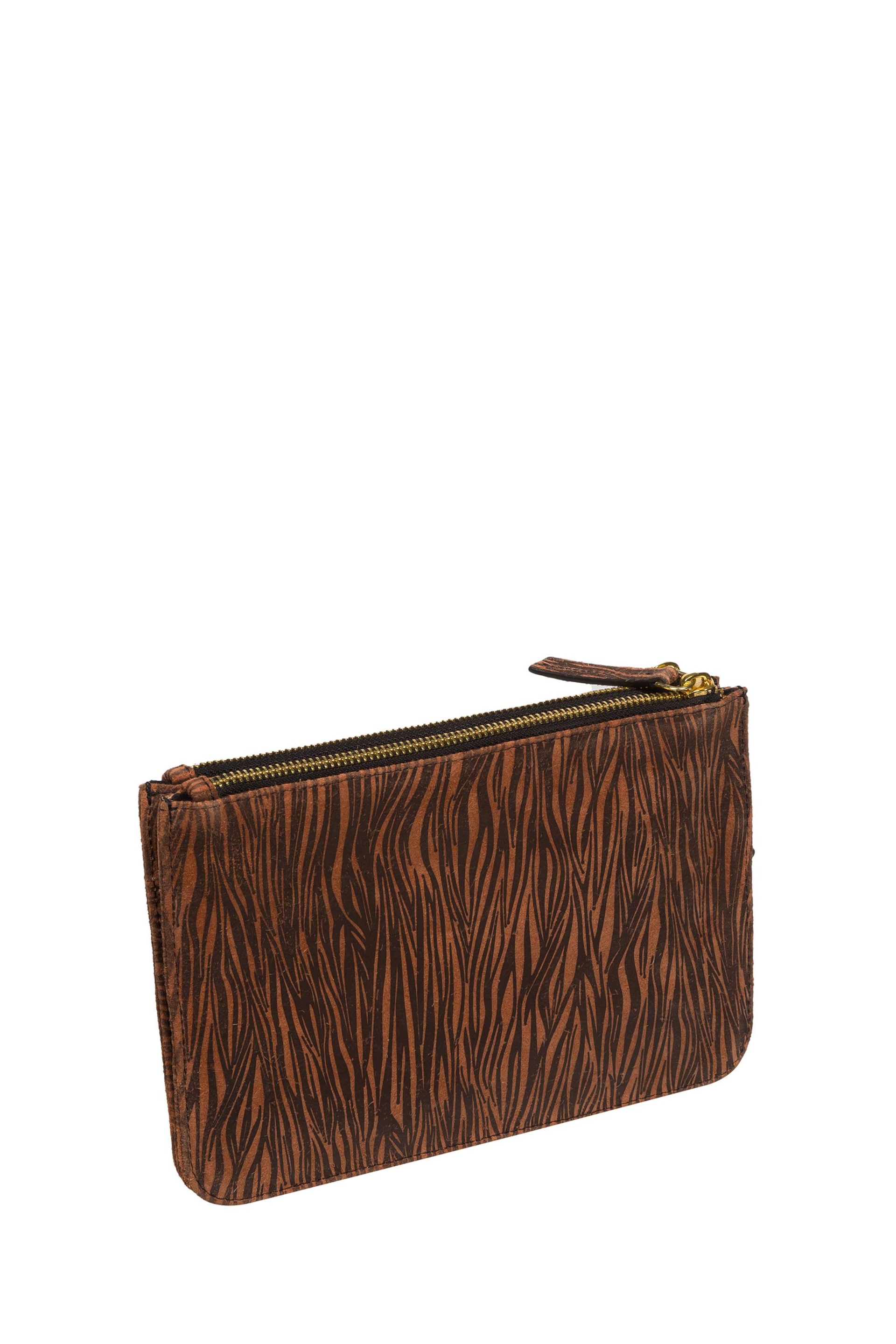 Pure Luxuries London Addison Nappa Leather Clutch Bag - Image 4 of 6