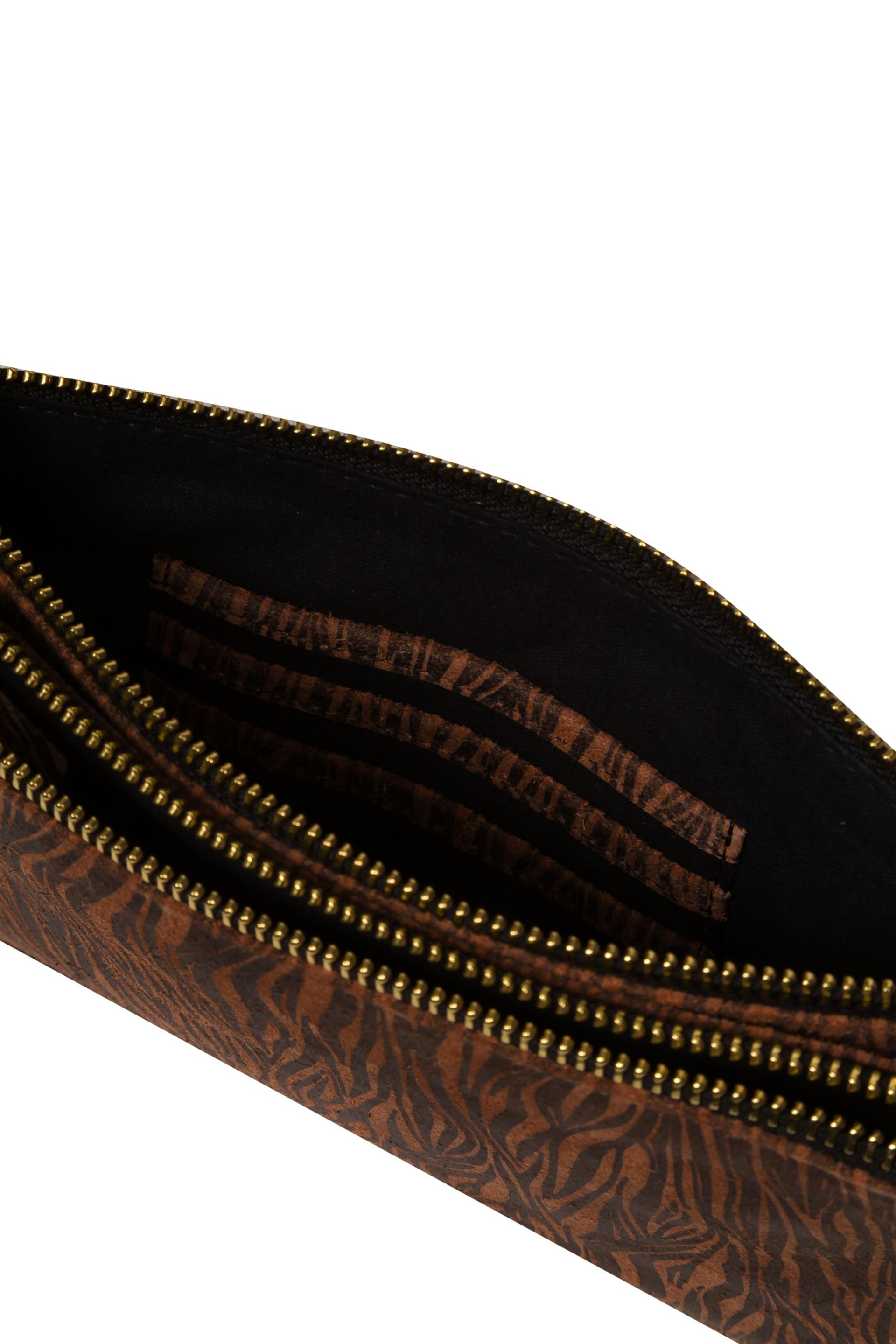 Pure Luxuries London Addison Nappa Leather Clutch Bag - Image 6 of 6