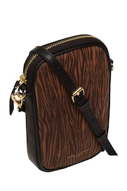 Pure Luxuries London Alaina Nappa Leather Cross-Body Phone Bag - Image 7 of 8