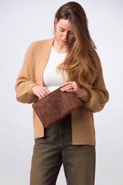 Pure Luxuries London Wilmslow Nappa Leather Clutch Bag - Image 2 of 6