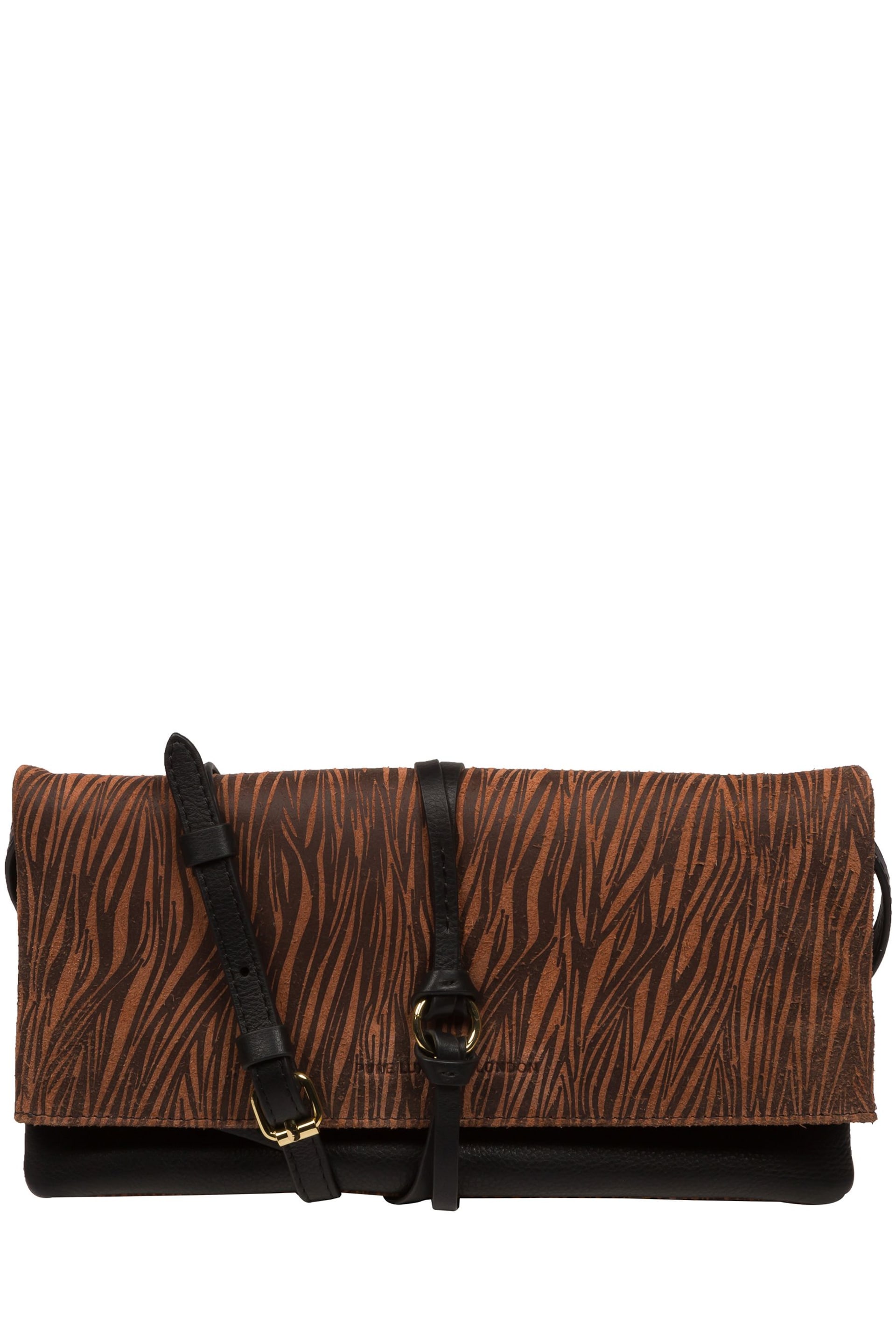 Pure Luxuries London Selene Nappa Leather Cross-Body Clutch Bag - Image 3 of 7