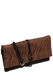 Pure Luxuries London Selene Nappa Leather Cross-Body Clutch Bag - Image 6 of 7