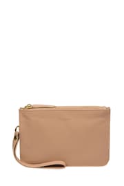 Pure Luxuries London Addison Nappa Leather Clutch Bag - Image 1 of 7