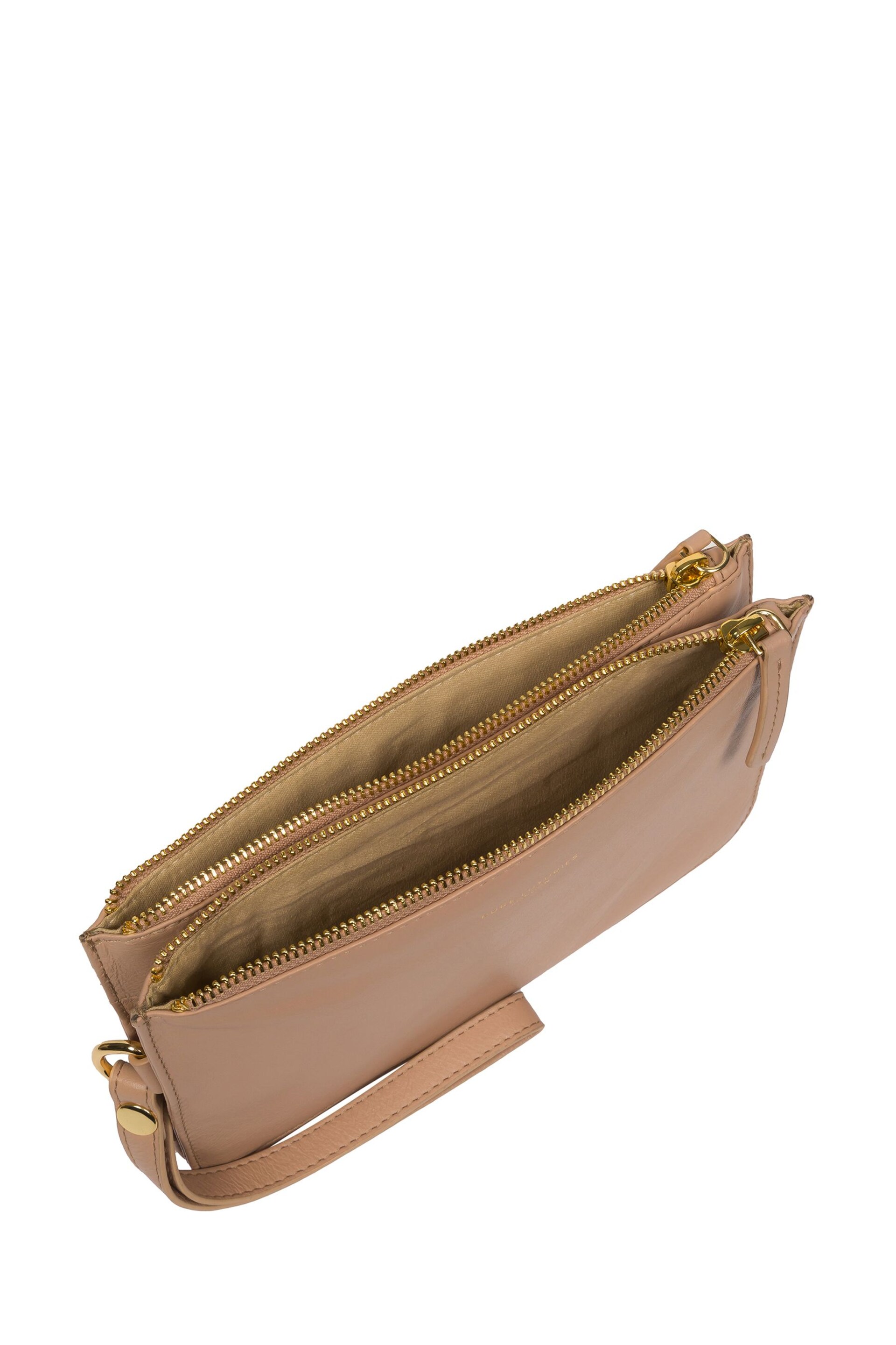 Pure Luxuries London Addison Nappa Leather Clutch Bag - Image 6 of 7