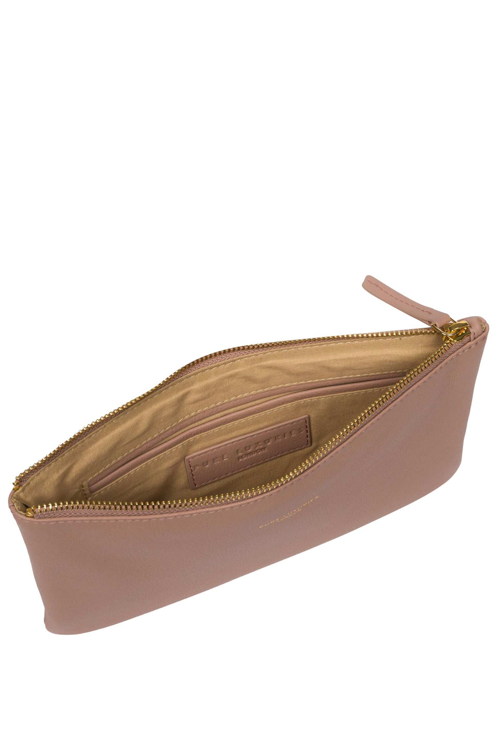 Pure Luxuries London Wilmslow Nappa Leather Clutch Bag - Image 4 of 6