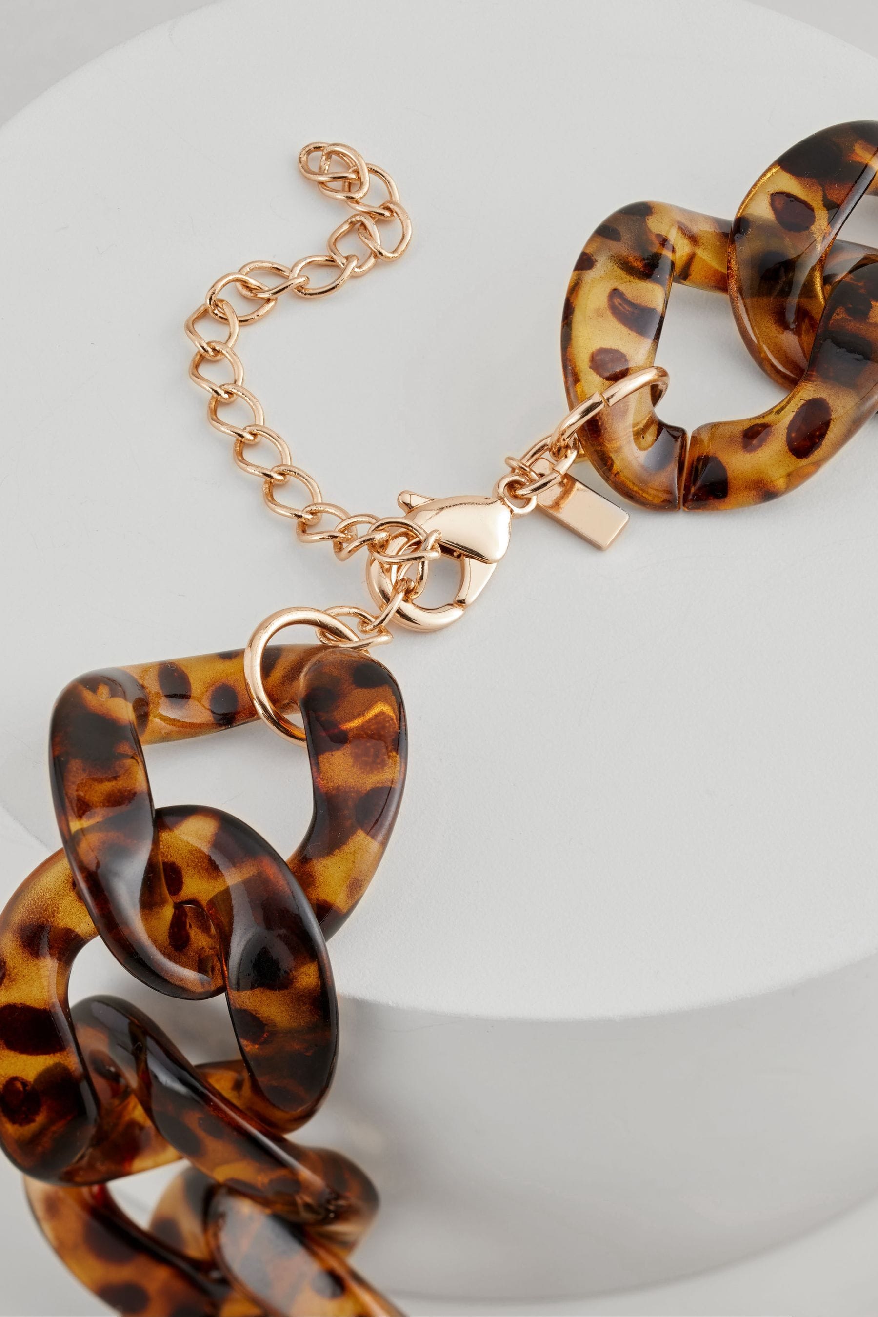 Tortoise shell chain necklace new arrivals
